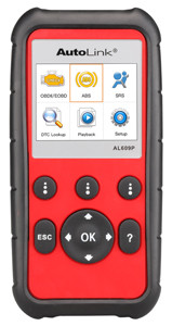 Autel ABS/SRS Service and Scan Tool - AUAL609P