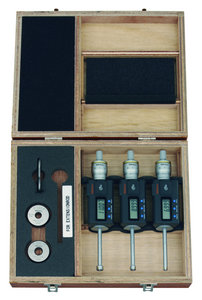 Mitutoyo Digimatic Holtest Three-Point Internal Micrometer Set, 6-12mm - 468-981