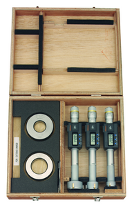 Mitutoyo Digimatic Holtest Three-Point Internal Micrometer Set, 25-50mm - 468-983