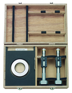 Mitutoyo Digimatic Holtest Three-Point Internal Micrometer Set, 50-75mm - 468-984