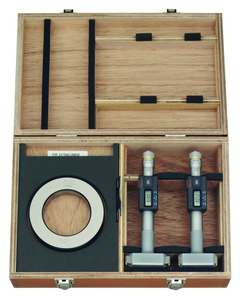 Mitutoyo Digimatic Holtest Three-Point Internal Micrometer Set, 75-100mm - 468-985