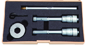 Mitutoyo Holtest (Type II) Series 368 Three-Point Internal Micrometer Set, 2pcs, 12-20mm - 368-991