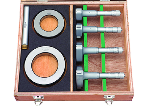 Mitutoyo Holtest (Type II) Series 368 Three-Point Internal Micrometer Set, 4pcs, 50-100mm - 368-993