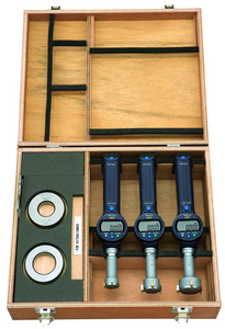 Mitutoyo Borematic Series 568 Absolute Digimatic Snap-Open Bore Gage SET, 25-50mm - 568-957
