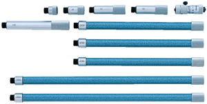 Mitutoyo Tubular Inside Micrometer Series 137, Extension Rod Type, Carbide Tip, 50-150mm - 137-206