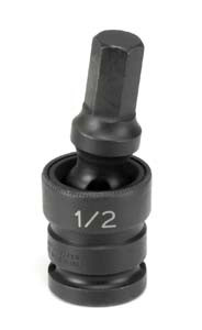 Grey Pneumatic 1/2" Drive x 1/2" Universal Hex Driver - GY2916UF