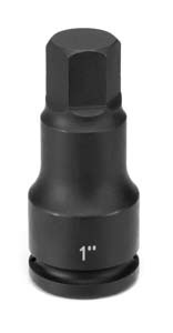 Grey Pneumatic 3/4" Drive x 1" Hex Driver - GY3932F