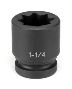 Grey Pneumatic 1" Drive x 1-1/4" 8 Point Standard - GY4540S