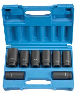 Grey Pneumatic 3/4" Drive 8 Piece Deep Metric Set - GY8134MD