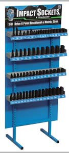 Grey Pneumatic 3/8" Drive 6 Point Fractional and Metric Display - GYD162