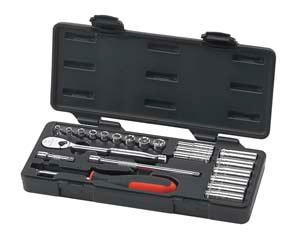GEARWRENCH 22 pc. 1/4 Drive Metric Socket Set - KD80327