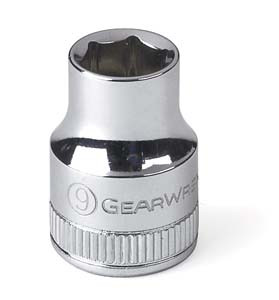 GEARWRENCH 3/8 Drive 9mm 6 Point Standard Metric Socket - KD80377