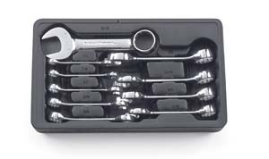 GEARWRENCH 10 Piece Stubby Wrench Set SAE 3/8-15/16 - KD81905