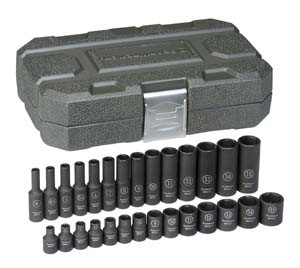 GEARWRENCH 28 Pc 1/4" Dr Metric Impact Socket Set - KD84901