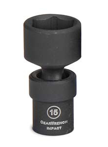 GEARWRENCH 12 Pc 1/4" Dr Metric Universal Impact Socket Set - KD84905