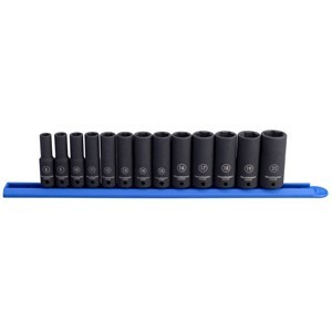 GEARWRENCH 13 Pc 3/8" Drive 6 Point Metric Deep Impact Socket Set - KD84914N