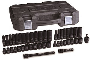 GEARWRENCH 44 Piece 3/8" Drive 6 Point SAE/Metric Std./Deep Impact - KD84916N