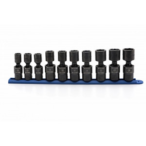 GEARWRENCH 10 Pc 1/2" Metric Universal Impact Socket Set - KD84979