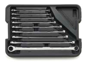 GEARWRENCH 9 Piece XL 0º Gear and Box Ratcheting Wrench Set SAE - KD85998