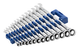 GEARWRENCH 14 Piece Spline Metric 120XP XL Combo Ratcheting - KD86426