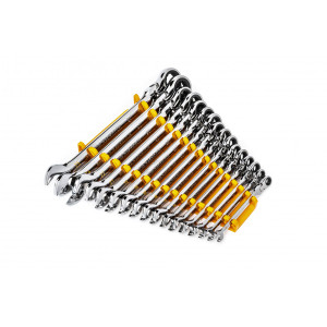 GEARWRENCH 16 Pc 90T Metric Flex Combo Ratcheting Wrench Set - KD86728