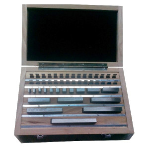 Precise 87 Piece Grade JIS 1 Metric Rectangular Gage Block Set - 4101-1041