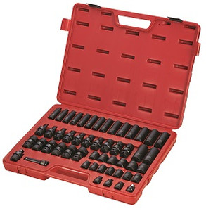Sunex 51 Piece 3/8" Drive Metric Master Impact Socket Set - SU3351