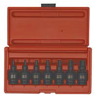 Sunex 3/8" Dr 7 Pc Metric Universal Hex Bit Driver Impact Socket - SU3659