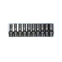 Sunex 10 Piece 3/8" Drive Deep Swivel Socket Set 10-19mm - SU3660