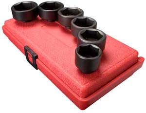Sunex 6 Piece 3/8 Drive Oil Filter Socket Set - SU3671