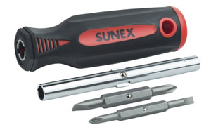 Sunex 6 n 1 Interchangeable Screwdriver - SU6N1SPH