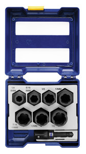 IRWIN 8 Piece Damaged Bolt Remover Set - HA1859150