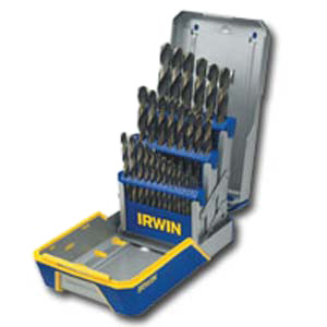 IRWIN 29 Piece Cobalt Drill Bit Set M35 Hardness - HA3018002