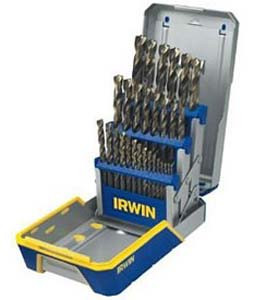 IRWIN 29 Piece M2 Turbomax Drill Bit Set Reduced Shank - HA3018006B