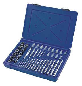 IRWIN 48 Piece Master Extractor Kit with Cobalt Left Hand Bits - HA3101010