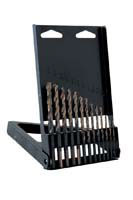 IRWIN 13 Piece Metal Index Drill Bit Set 1/16" - 1/4" by 64Th - HA73136