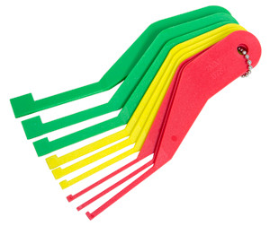 Lisle Combination Brake Lining Thickness Gauge Set - LS81850