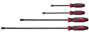 Mayhew 4 Piece Red Dominator Curved Pry Bar Set - MH14065