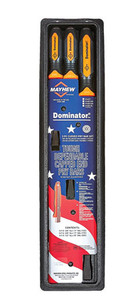 Mayhew 3 Pc Orange Dominator Curved Pry Bar Set - MH14071OR