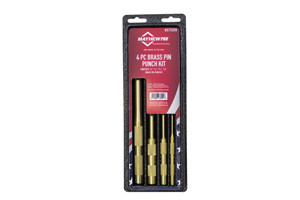 Mayhew 4 Piece Brass Pin Punch SAE Set - MH67009