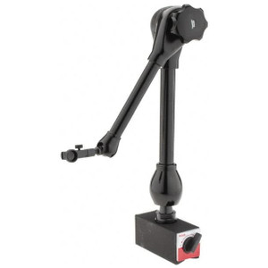 SPI Magnetic Base Indicator Holder with Articulating Arm, 27" Arm Length, 286 lbs. Magnetic Pull, 4.61" x 2" x 2.16" - 15-835-2