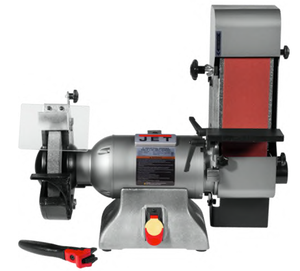 JET IBGB-436, 8" Industrial Grinder and 4" x 36" Belt Sander - 578436