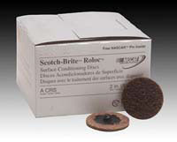 3M 3" Coarse Brown Roloc Surface Conditioning Disc - MM07485