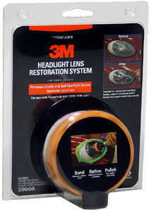 3M Headlight Lens Restoration System - MM39008