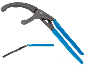 ChannelLock 12" Angled Oil Filter and Pipe Plier - CL2012