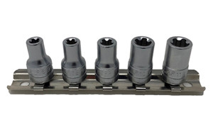 CTA Manufacturing Corp. 5 Pc 5 Point EPR Torx Plus Socket Set - 1/4" Dr. - CM5064