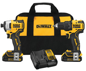 DeWALT 20V Max Drill and Hex Impact Driver Kit - DWDCK278C2