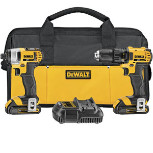 DeWALT 20V Max Li-Ion Compact Drill and Impact Combo Kit - DWDCK280C2