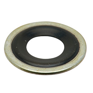 S.U.R.&R. 1/2" Rubber/Metal Oil Drain Plug Gasket (10) - SRRDPG810