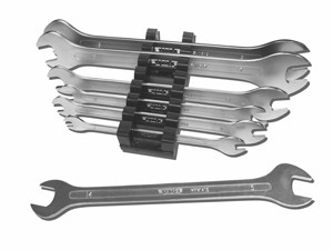 VIM Tools Super Thin Metric Flat Wrench Set - VMMFW100
